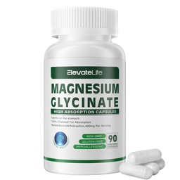 Glycinát horečnatý 400 MG na 100 mg na porciu.
