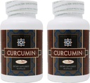 2- Pack Curcumin Longvida Nutrivene (500 mg, 60 kapsúl)
