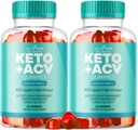 (2 balenia) Keto Pure ACV Gummies, Keto Pure Gummies, 120 Gummies po dobu 2 mesiacov