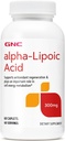 GNC Alpha-Lipoic Acid 300mg, hrá dôležitú úlohu v metabolizme energie buniek, 60 Počet