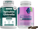 Teaveli Spirulina Chlórella a čučoriedkové kapsuly