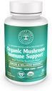 Organic Mushrom Immune Support Capsules, 9 Mushrom Blend for Immune Health & Wellness with Reishi, Lion's Mane, Cordyceps & More - 100% Pure, Non-GMO, Vegan