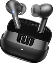 TOZO E2 Bezdrôtové Earbuds 10mm ovládače s výkonnou basy, Aplikácia Prispôsobiť 32 EQ, s 2 Mics AI volajte zrušenie hluku, 30H Playtime, Bluetooth 5.3 Ušné Budy, Komfort Fit in-Ear slúchadlá