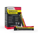 BODi Energize Pre Cvičenie prášok - Beta-Alanín, Quercetin & Nízko-Dose kofeín Formula pre vylepšenú energiu a zameranie, zvýšenie energie a vytrvalosť doplnok, ovocie Punch, 20 Sticks
