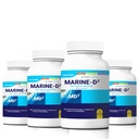 Marine D3 Omega 3 Calamari Ecklonia Cava DHA (4 fľaše - 240 kapsúl)