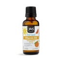 365 podľa trhu s celými potravinami, vitamín D-3 kvapalina 400Iu Tangerine Flavor, 1 Ounce