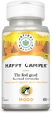 Prírodná rovnováha Happy Camper - Feel-Good Mood Suplement - Gotu Kola, Musion Flower, a Kava Kava Kapsule - 60-dňová záruka (30 Servings, 60 VegCaps)