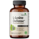 Futurebiotiká L-lyzín Defense Immune Support Complex 1500 MG Per Servírovanie s vitamínom C, zinkom, olivovým listom a cesnakom - Non-GMO, 90 Vegetariánske kapsule