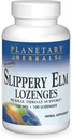 Planétne byliny Slippery Elm Lozenges, Herbal Throat Support, 100 Lozenge
