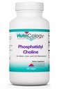 Nutricology Fosfatidyl Choline Supplement - Lecitín Kapsule, Tráviace enzýmy pre pečeň, Fat Digestion Support, Cholín Doplnky pre Mastné pečeň, 1540mg Softgels - 100 Počet