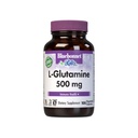 Bluebonnet Nutrition L-Glutamine 500mg, Supports Immune Function*, Dusík Transporter*, Soy-Free, Gluten-Free, Non-GMO, Kosher Certified, Vegan, 100 Rastlinné kapsule, 100 Servings