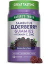 Pravda prírody Black Elderberry Gummies 50 Vegan Gummies 