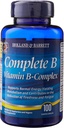Kompletné B vitamín B- Complex 100 Ľahko sa prehĺtať Obalené viečka