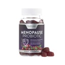 Menopauza Doplnky pre ženy - Menopauza Probiotická Gummy - Ženy Menopauza Relief for Hot Flash, Nočné potenie & Mood Swings s Black Cohosh & Cranberry - Non-GMO, Vegan - 60 Gummies