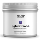 Ultra vysoká sila L-Glutatión 98% doplnok pre žiariace kože - kolagén Doplnky pre ženy a mužov - 500mg koncentrovaného vzorca, Redukované L-Glutatión doplnok - 60 kapsúl
