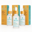 MAYU koncentrované iónové stopové minerálne kvapky - bohaté koncentračné elektrolyty: chlorid horečnatý Sodík Doplnky - Essential Blend Drop for Immune Support - Nutrient-Packed Alkalická voda - 3 balenia