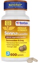 GenCare Senna Laxative 600 Tablety Senna 8.6mg Tablety s prírodnými Senozidmi  Bezpečné a efektívne 