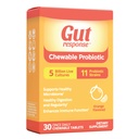 Chewable Probiotic for Men & Women, Slows Down Digestive Aging, Boosts Immune System, Non- GMO, Gluten Free & Soy Free, 5 miliárd CFU, 30 žuvacie tablety, Orange Flavor