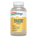 Solaray Calcium Citrate 1000mg - Súvisiace kalcium doplnok - Podporuje silu kostí a zdravé zuby - Ľahko sa Digest - 60-dňová záruka, Vegan - 60 Servings, 240 VegCaps