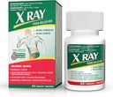 X RAY Extra sila bolesť Relief: Acetaminofén 500 mg, Aspirín, kofeín - 24 tabliet Každý, Silný vzorec pre migrény, bolesti hlavy, a bolesti chrbta úľava, znižuje zápal
