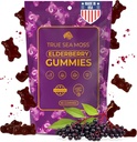 TrueSeaMoss Sea Moss Elderberry Gummies pre dospelých a deti 