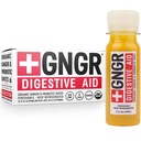 +GNGR trávna pomoc Organická zázvorové shoty s probiotikami, Gut zdravie, Colon čistenie, Bloating Relief, Gut Detox, Imunity Shots with Ginger Juice, Turmerica, Black Pepper. (2 Oz, balenie 12)