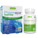 Igennus Pharmepa Obnoviť EPA + Neurobalance Zinok, horčík a vitamín B6 Zdravie Mood Bundle pre pozornosť a zameranie