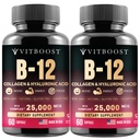B12 Metylkobalamín s kyselinou hyalurónovou, kolagén, a folát 