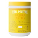 Vitálne proteíny Kolagén Peptidy prášok, podporuje vlasy, nechty, koža, kosti a spoločné zdravie, citrón 26.5 Ounce