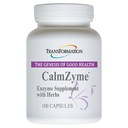 Transformácia Genesis of Good Health Enzymes CalmZyme Supplement with Enzymes & Herbal Blend, Maximize Digestion of Nutrients, Production of Energy & Aid in Immune Support, 100 Kapsule