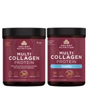 Ancient Nutrition Multicolagen Protein Powder, unflaved, 60 Servings + Multicolagen Protein Powder, Vanilla, 45 Servings