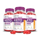 Justified Laboratories (3 balenia Fast Ripped Keto ACV Gummies Extreme 2000MG Fast Ripped Keto Gummies Apple Cider Ocogar Formulated with Pomegranate Beet Juice Powder B12 Vegan Non GMO 180 Gummy