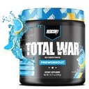REDCON1 Total War Pre Cvičenie - Beta Alanyne + Citruline Malate Keto Priateľské Preworkout pre mužov a ženy s 320 mg kofeínu - Rýchle herectvo - Modrá citróna (30 Servings)