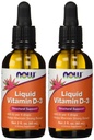 Teraz potravinové doplnky, tekutý vitamín D-3, silné kosti*, štrukturálna podpora*, 2-Ounce