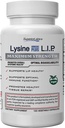 Superior Lysine Immune Plus Lip, klinicky preukázané zdravie a podpora Lipu, L-lyzínová hranica pre HCI pre optimálnu stabilitu a absorpciu pre rýchle výsledky, Bioaktívna s Zero škodlivé prídavné látky