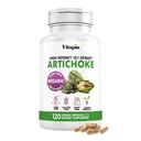 Vitapia Organic Artičoke Extract Supplement - Pečeň Cleanse Detox & Repair, Pečeň zdravie, Trvanlivosť, Antioxidant Podpora - 120 Vegan Kapsule, Non GMO, Gluten Free