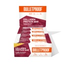Nepriestrelné Fudge Brownie Collagen Proteínové tyčinky, balenie 12, Keto-Friendly Snack s MCT olejom, Grass-feed kolagen, žiadny pridaný cukor