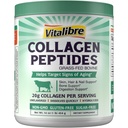 Bovine Collagen Peptidy Powder for Women and Men, Grass-Fed Hydrolyzed Collagen Protein Type I & III, Koža, vlasy, nechty, kosti, Digestion, Neochutené, NeGMO, Keto & GF, 22 Servings, 16oz