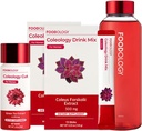 POTRAVINOLÓGIA Redbottle 1-Mesiac horiaca sada/koleologický nápoj Mix [2ea] & Coleology Cut(1ea) a fľaša vody [1ea]