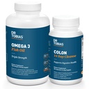 Dr. Tobias Omega 3 Fish Oil a Colon 14 dní očistiť pre zlepšenie trávenia a celkové zdravie