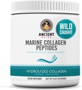 Staroveký Bliss Wild-Caught Marine Fish Collagen Peptides prášok, Ochutené kolagén Protein Supplement with Typ 1, Non-GMO, Gluten-Free, Amino Acid Supplement for Skin, Hair and Nails, 15.87 Oz