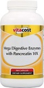 Vitacost Mega Digestive Enzymes with Pankreaten 10X - 300 Kapsule