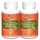 Seabuckwonders Sea Buckthorn Seed Oil, vyrobené s organickým Sea Buckthorn, 60 gróf Softgels (Stock of 2)
