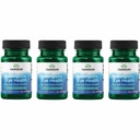 Swanson Lutein & Zeaxantin Synergistic Eye Health Vision Retina Macula Supplement (Lutein 20 mg & OmniXan Zeaxantin 2 mg) 60 Softgels Sgels (4 balenia)