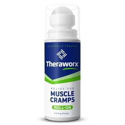 Teramorx Relief for Muscle Cramps Roll-On Fast-Acting Muscle Spasm, Leg Soreness with Magnézium Sulfate - 2.5 oz - 1 Count