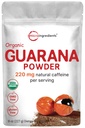 Micro Ingrediencie Organic Guarana Powder 1000mg Per Serv, 8 Ounces 
