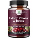 Advanced Obličky Podpora Doplnková - Obličky Čistenie Detox a opravy Brusnicové extrakt kapsuly s Uva Ursi, Stinging Nettle a Astragalus pre zdravie obličiek - močové Tract Health - 120 Caps