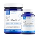 Essential Stacks L-Glutamine Domov & Away Bundle - L Glutamín prášok a kapsuly