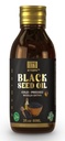 Olej z čiernych semien, čistý olej z čiernych kôrových semien (Nigella Sativa) Kalonji, lisovaný za studena, nerafinovaný, tymochinón, vegánsky priateľský, negeneticky modifikovaný, tekutý 60ml