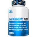 Elution Nutrition Nitric Oxide Booster L-arginín Supplement - High Potency Nitric Oxide Supplement with 1500mg of L Arginine HCL for Enhanced Pumps Energy Muscle Growth and Pautsity NO Booster